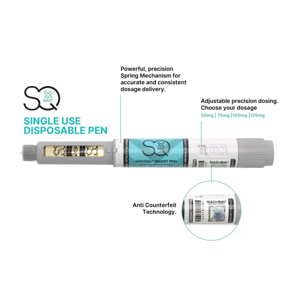 NAD+ Smart Pen 1000mg (One Month Supply)